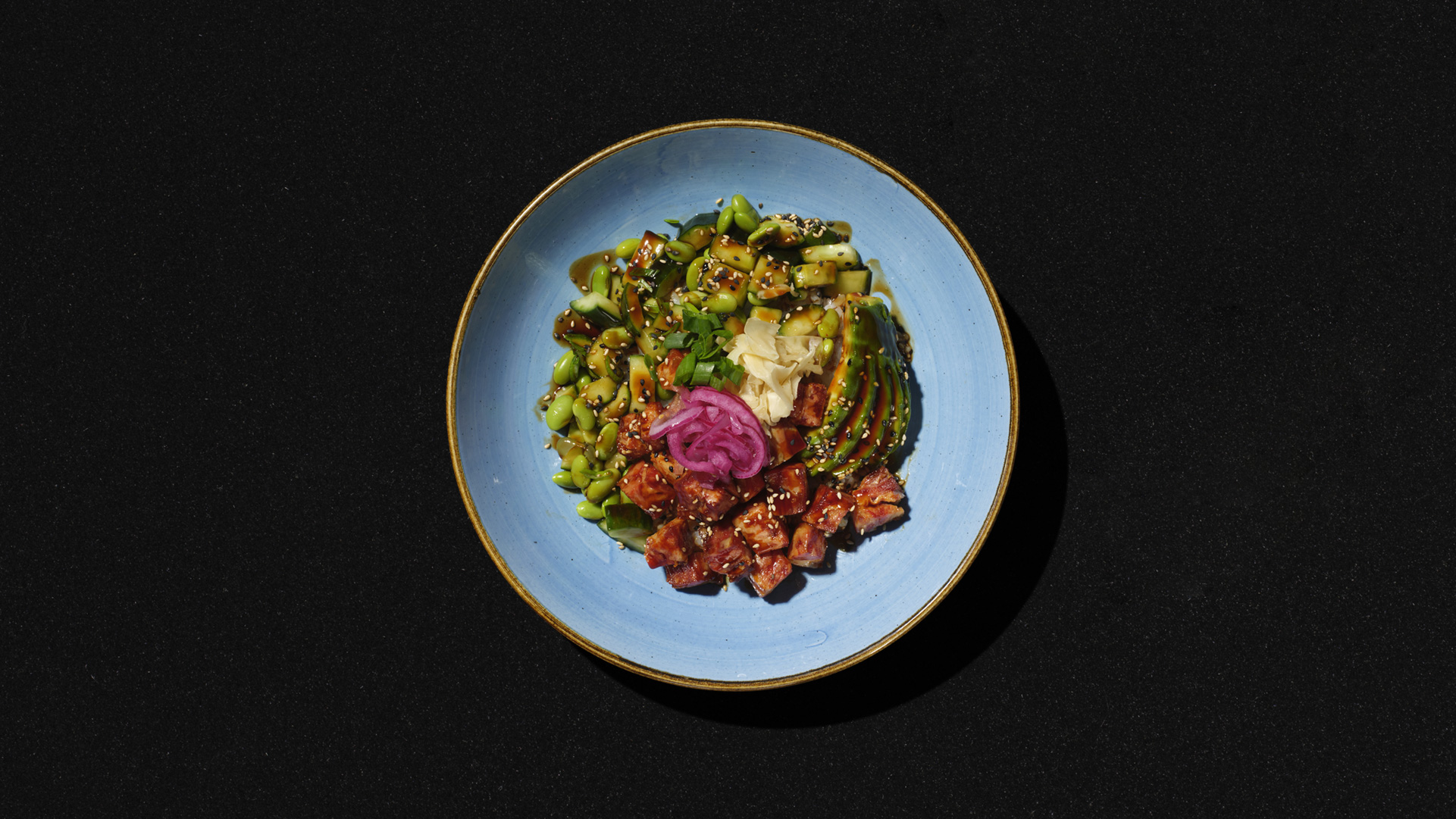 Hanko poke bowl possu Hanko Aasian Hanko poke bowl possu