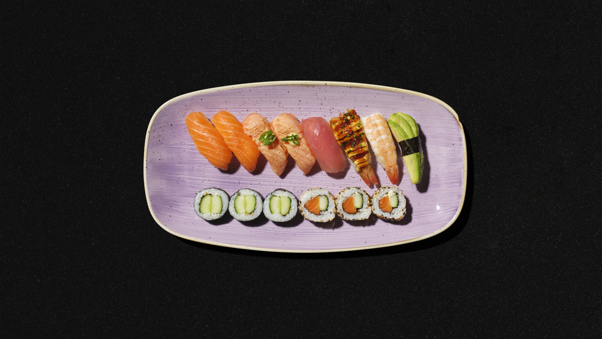 Iso lajitelma Hanko Aasian Iso lajitelma, Sushi