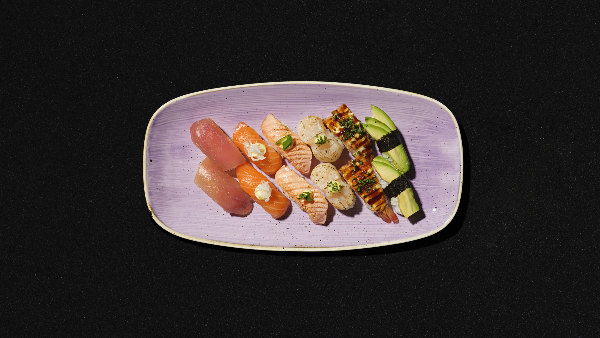 Nigiri-lajitelma Hanko Aasian Nigiri-lajitelma, Sushi